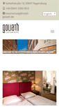 Mobile Screenshot of hotel-goliath.de